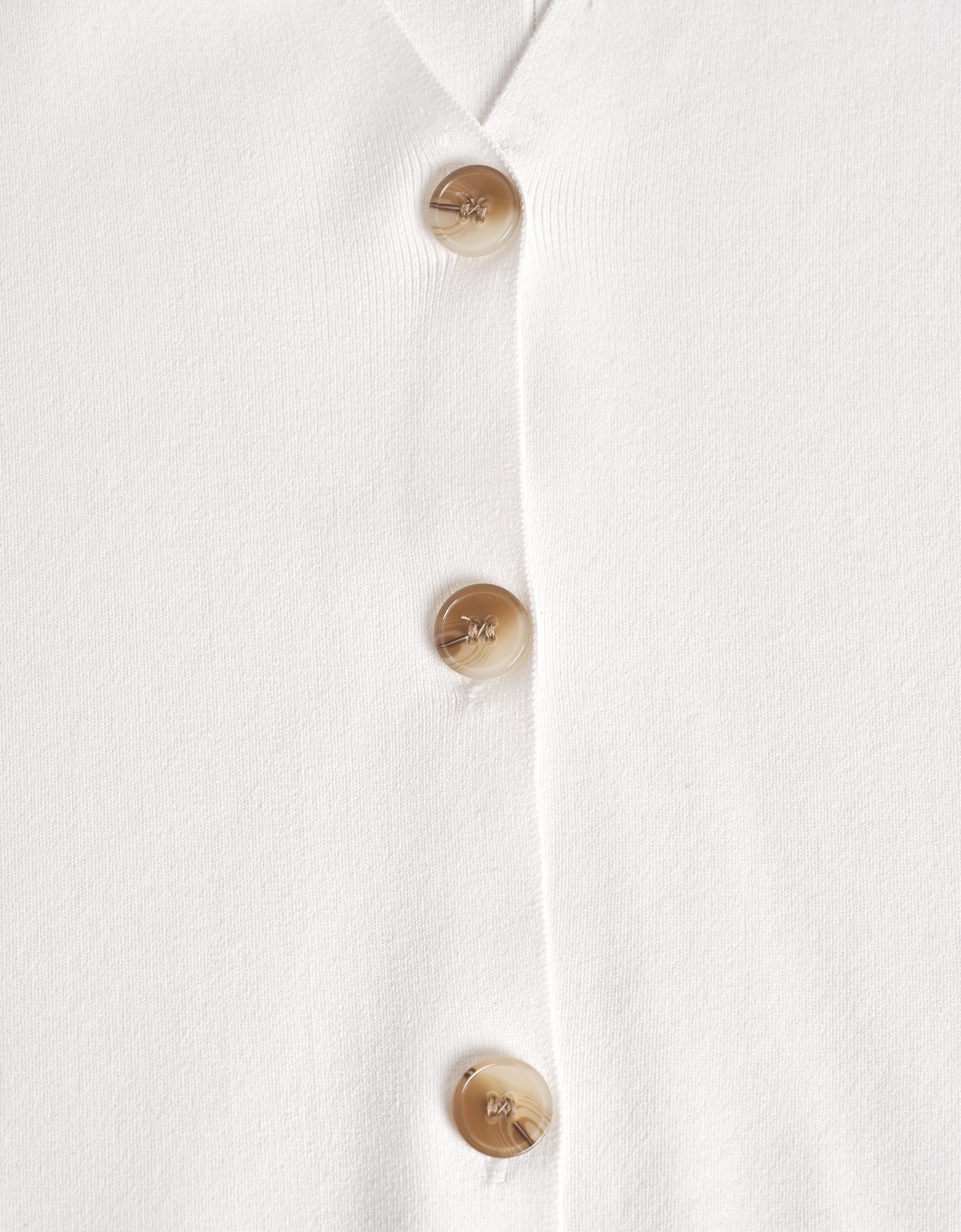 Button Front Short Sleeve Knit Top - Image 19