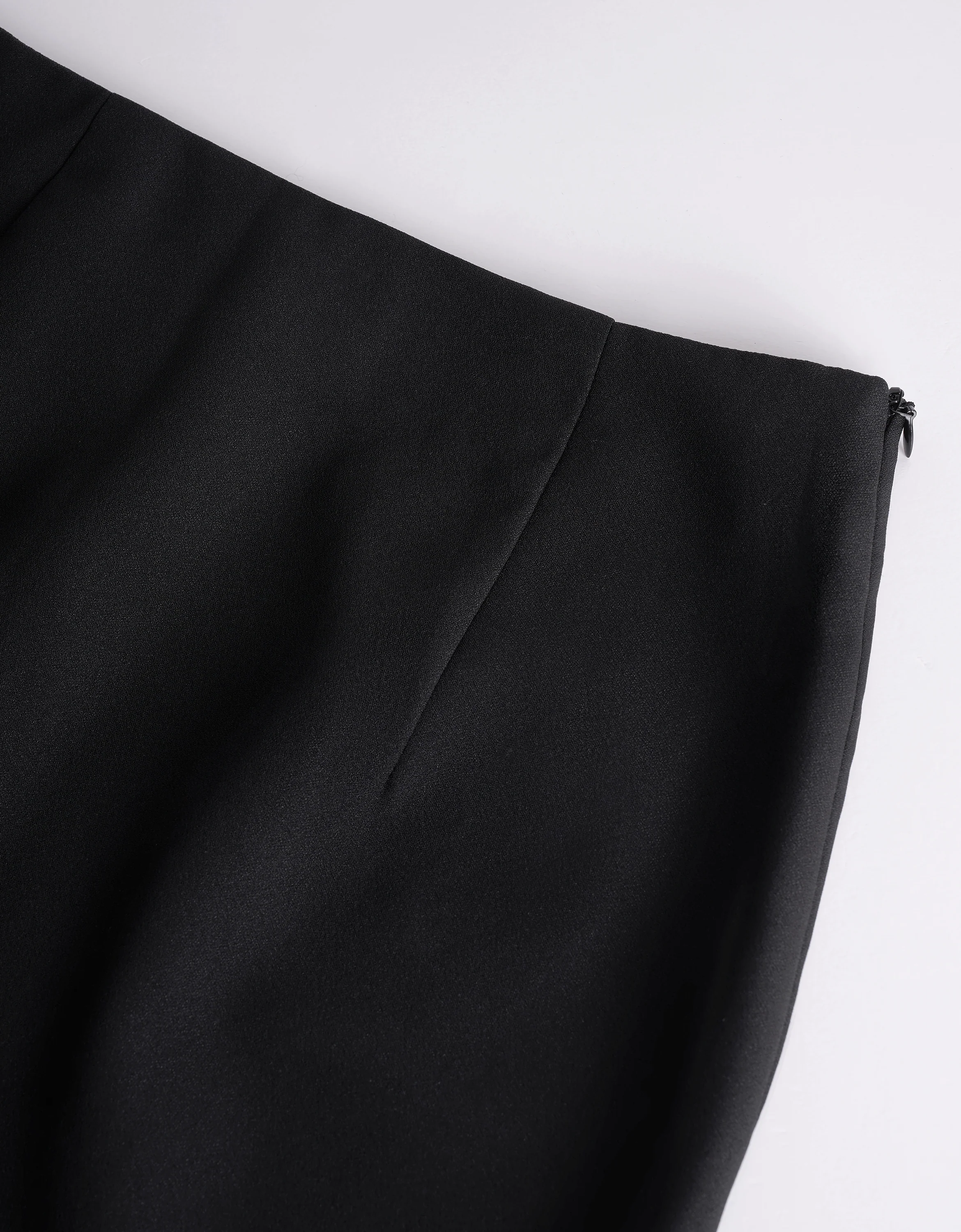 Button Front Tulip Hem Midi Skirt - Image 8