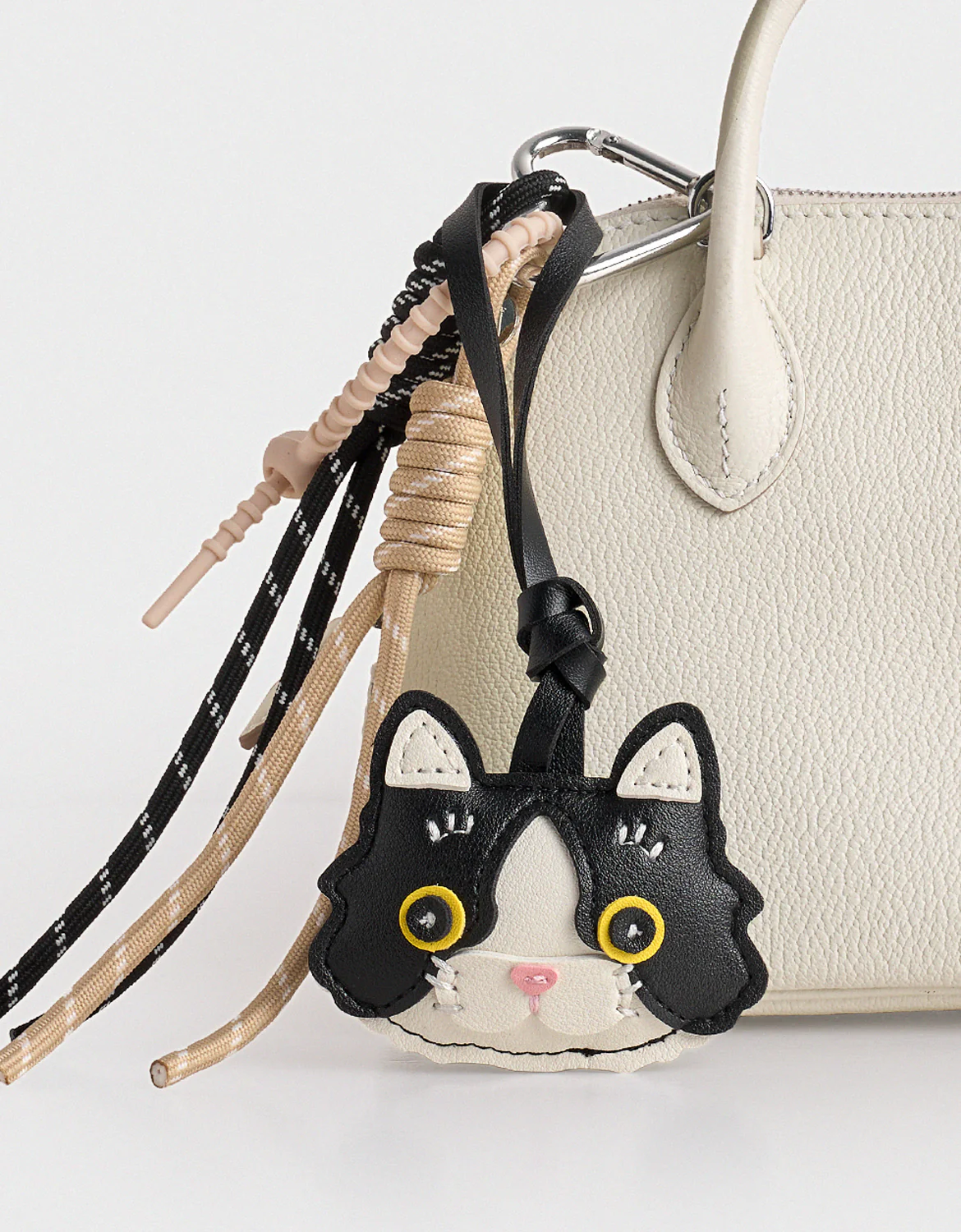 Cat Face Bag Charm - Image 3