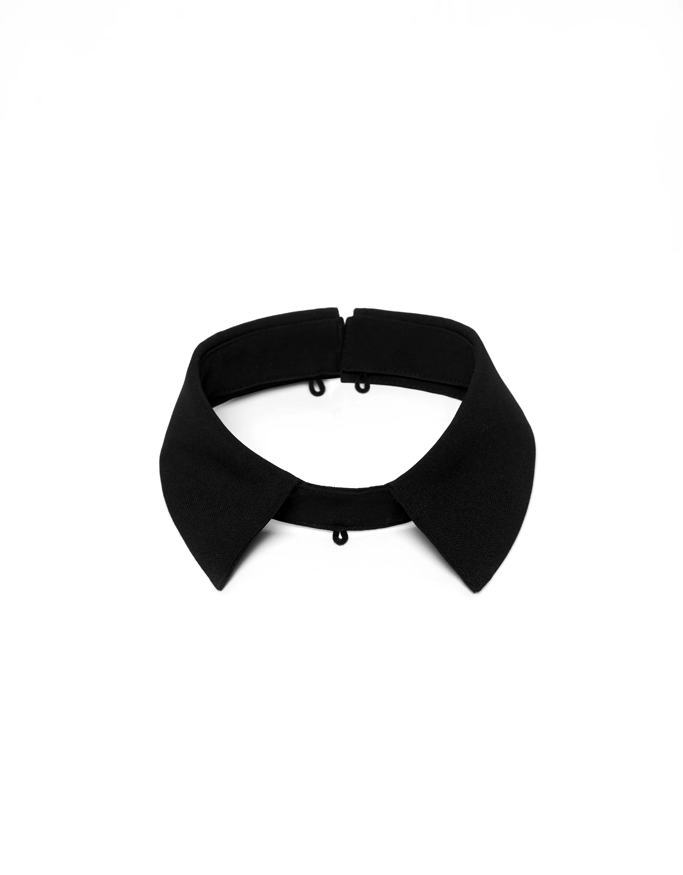 Detachable Collar Short Sleeve Dress - Image 26