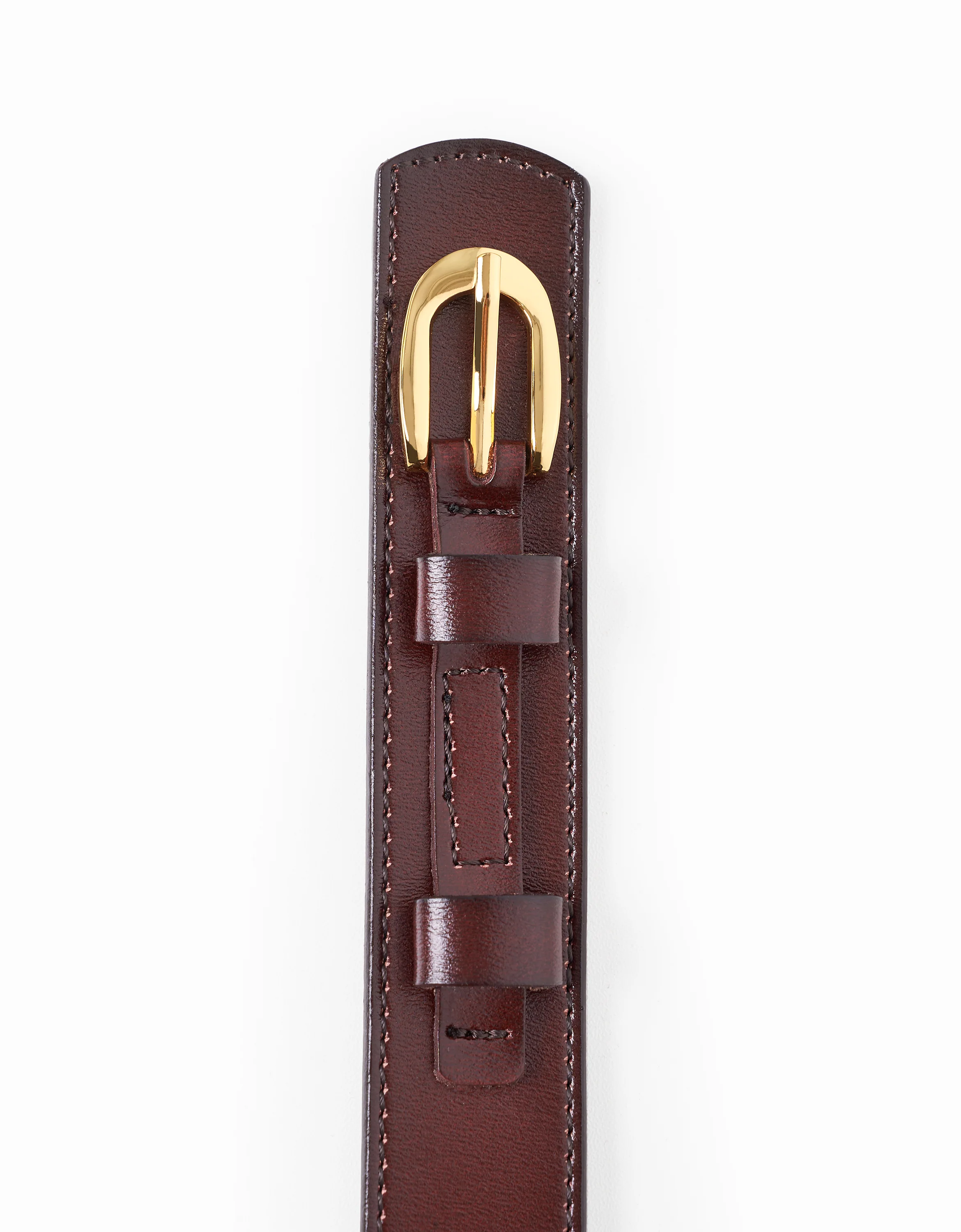 Double Loop Metal Pin Buckle Belt - Image 13