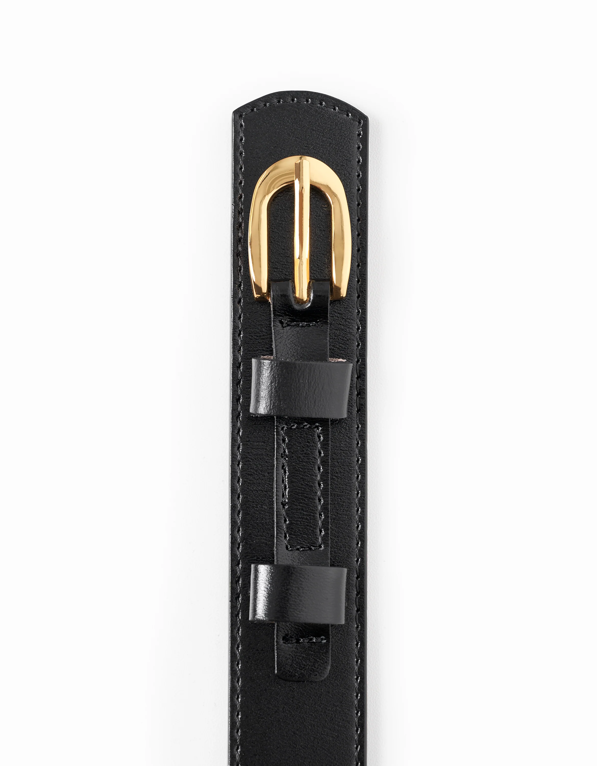 Double Loop Metal Pin Buckle Belt - Image 4
