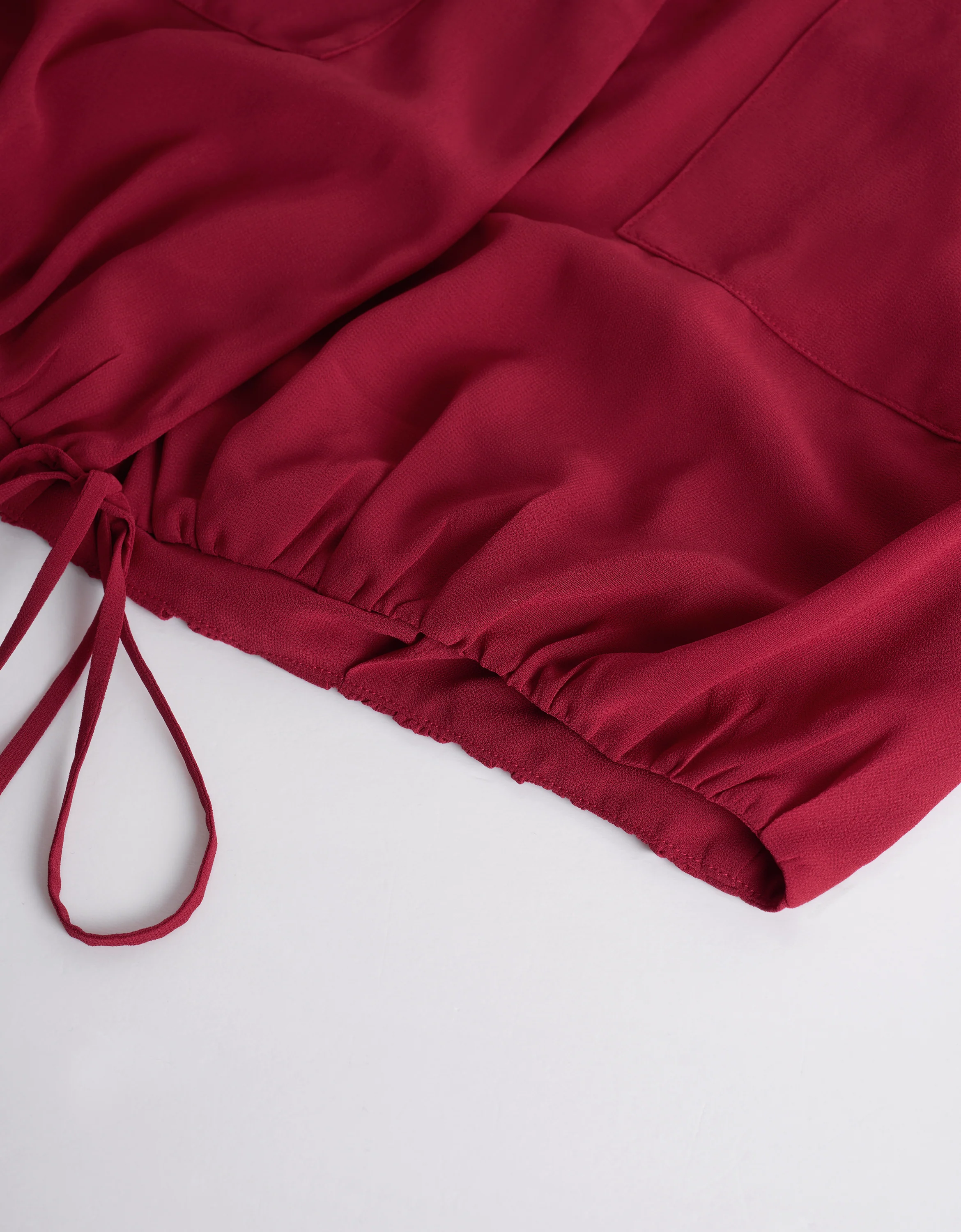 Embossed Buttons Sleeveless Top - Image 7