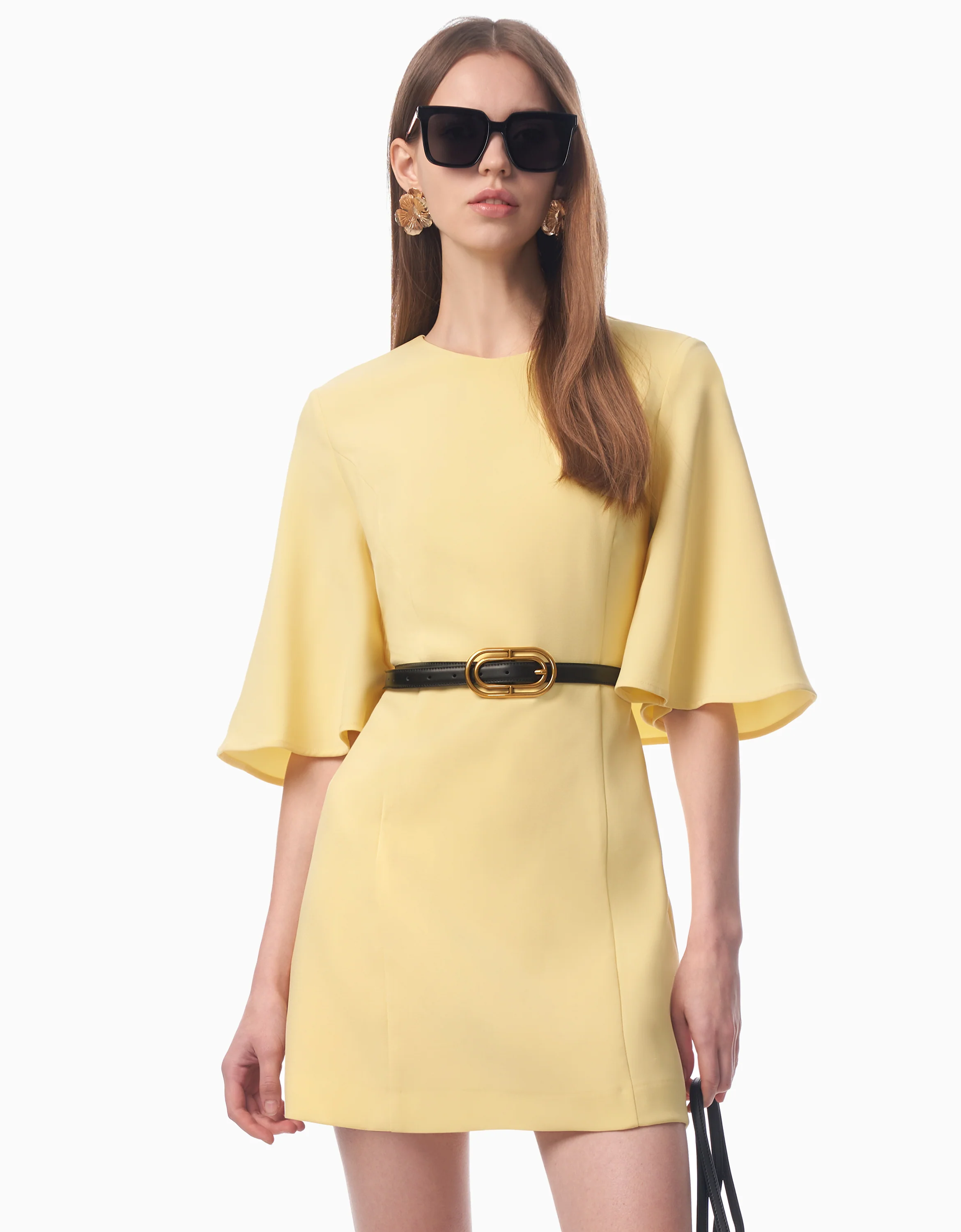 Flared Sleeve Dress - Image 18
