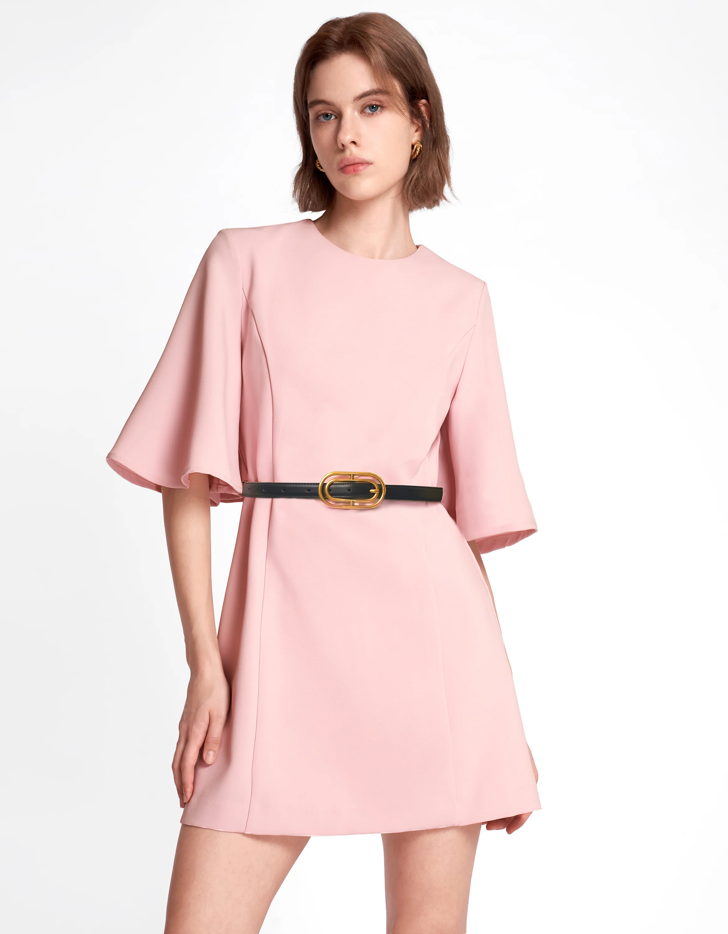 Flared Sleeve Dress - Image 32