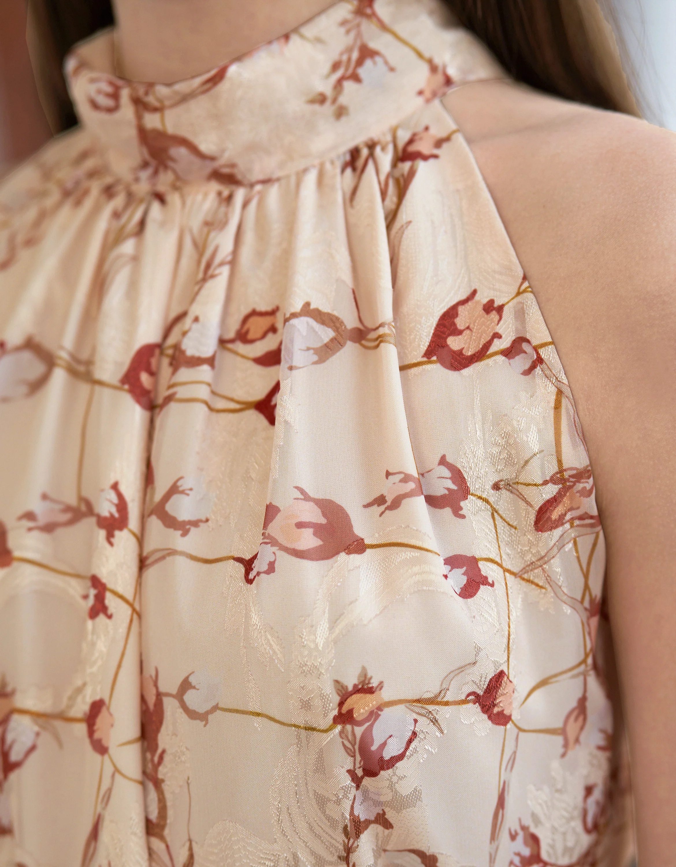 Halterneck Floral Top - Image 6