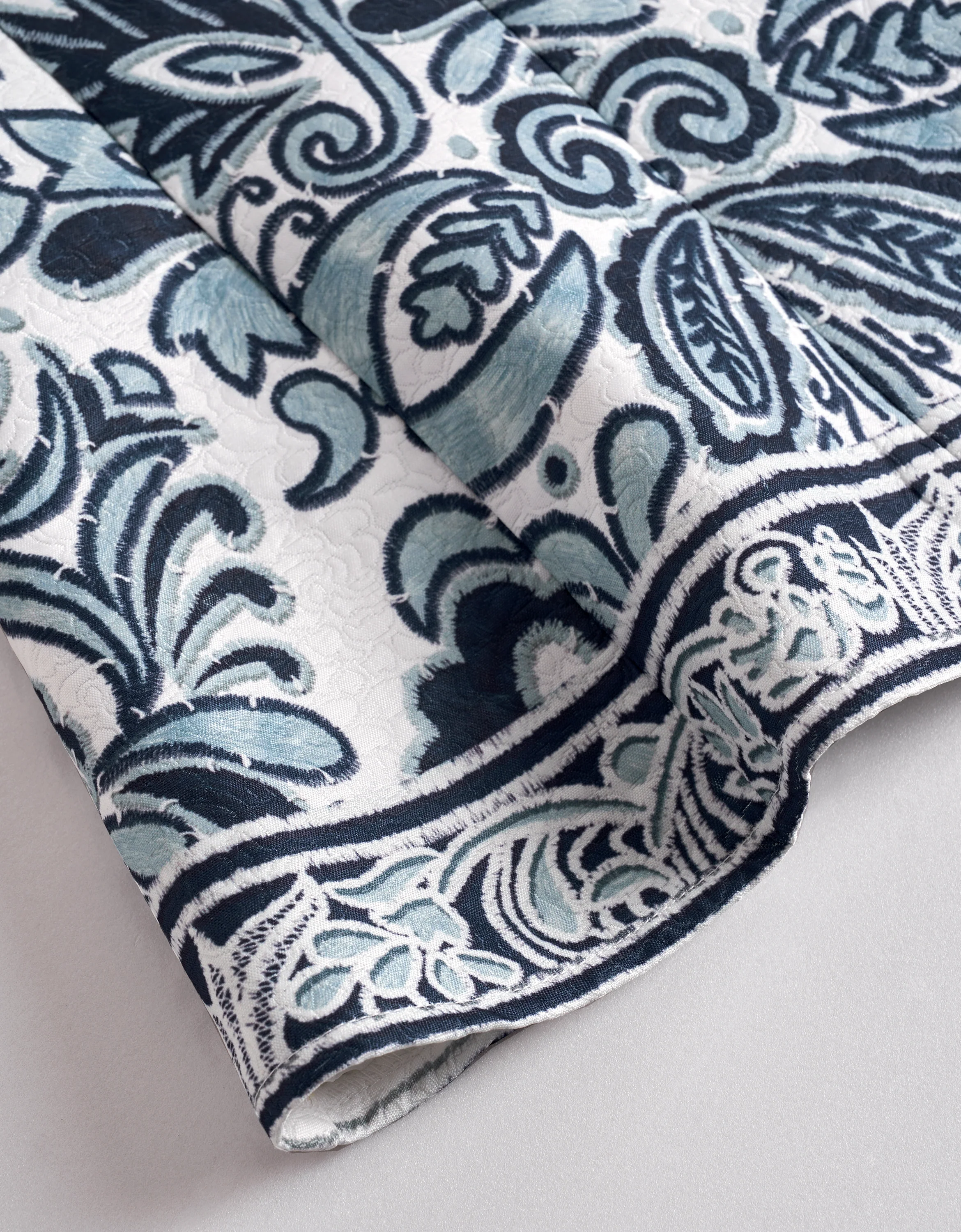 Jacquard Art Print Sleeveless Top - Image 6