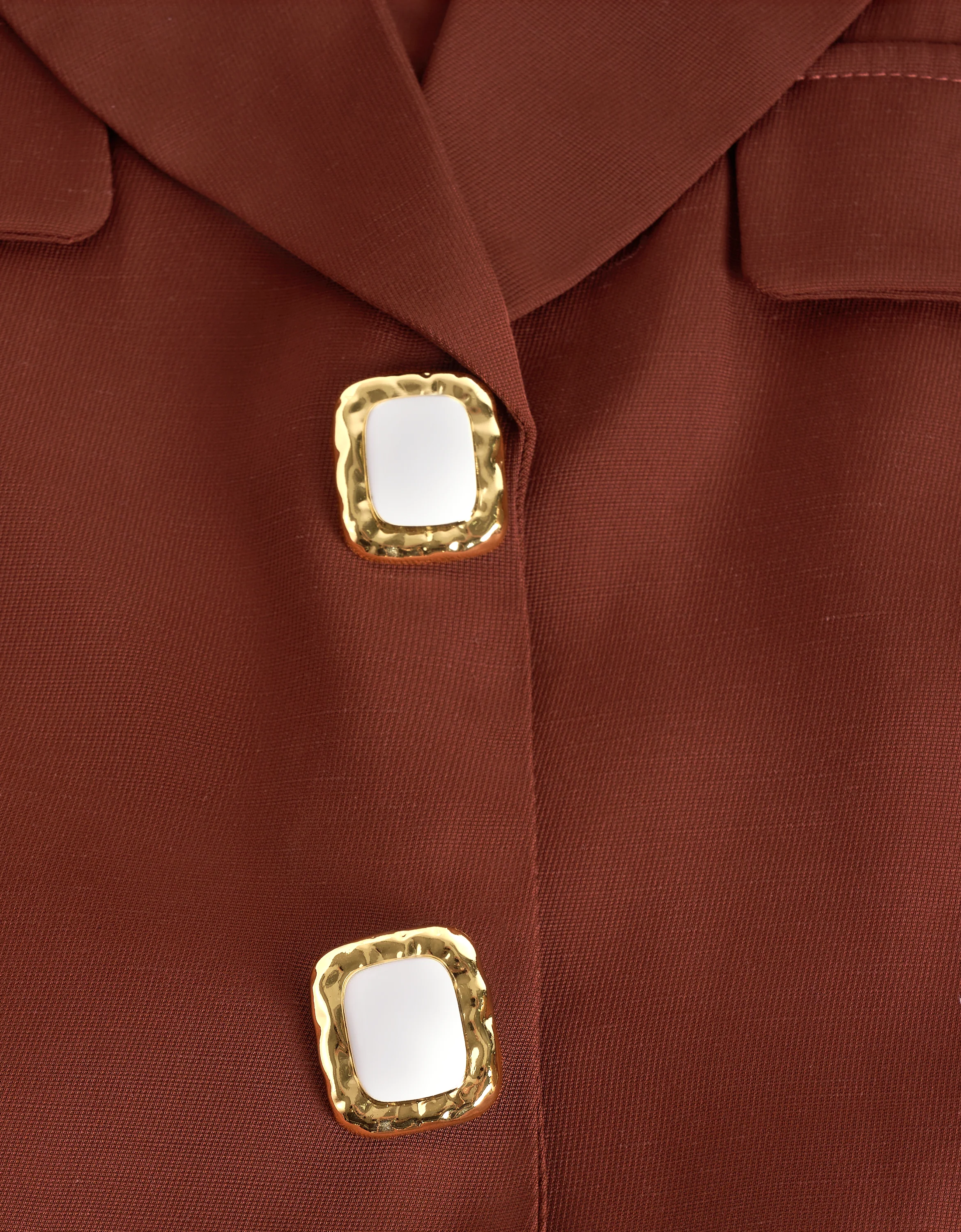 Ornate Button Front Suit Vest - Image 10
