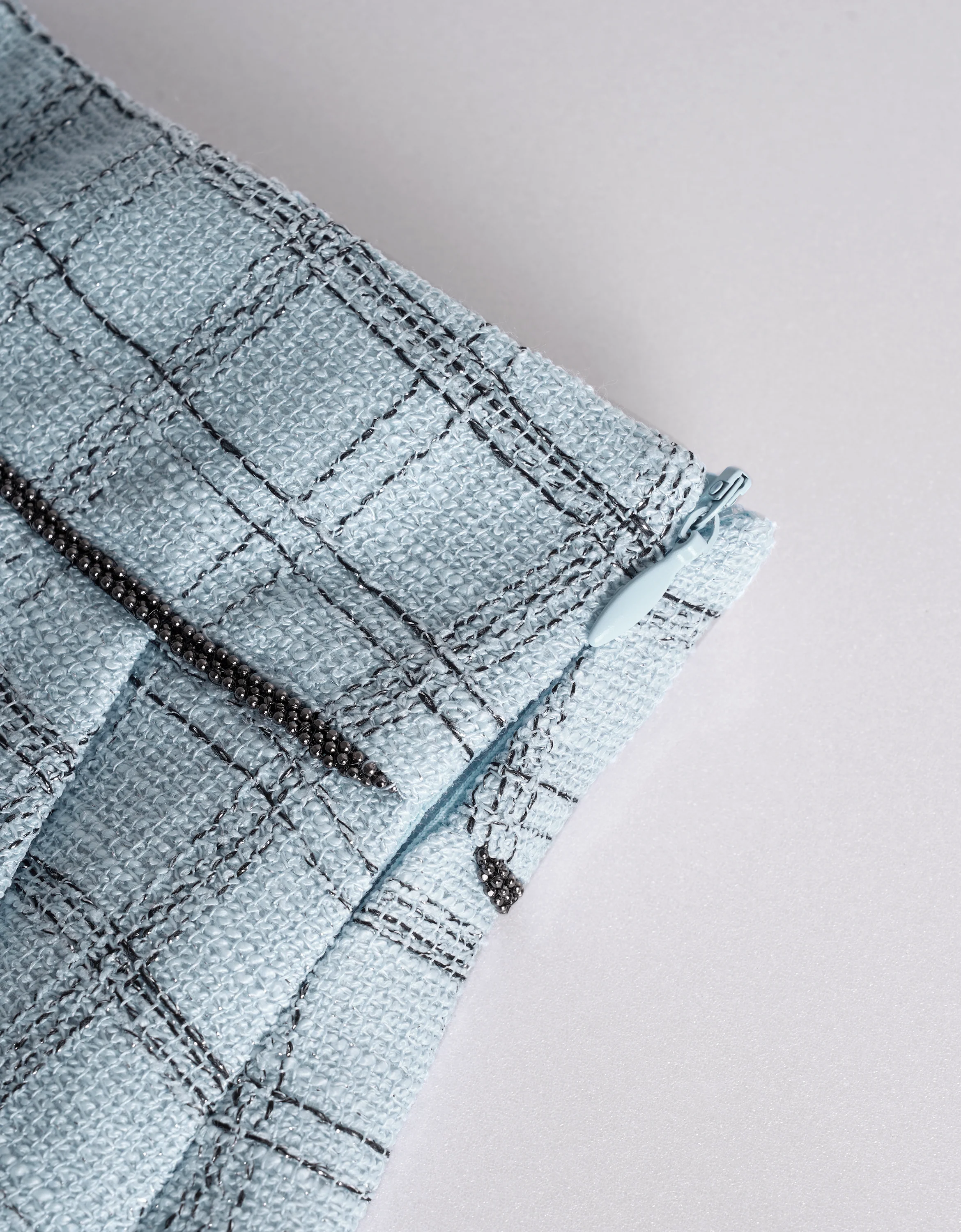 Plaid Tweed Shorts - Image 7