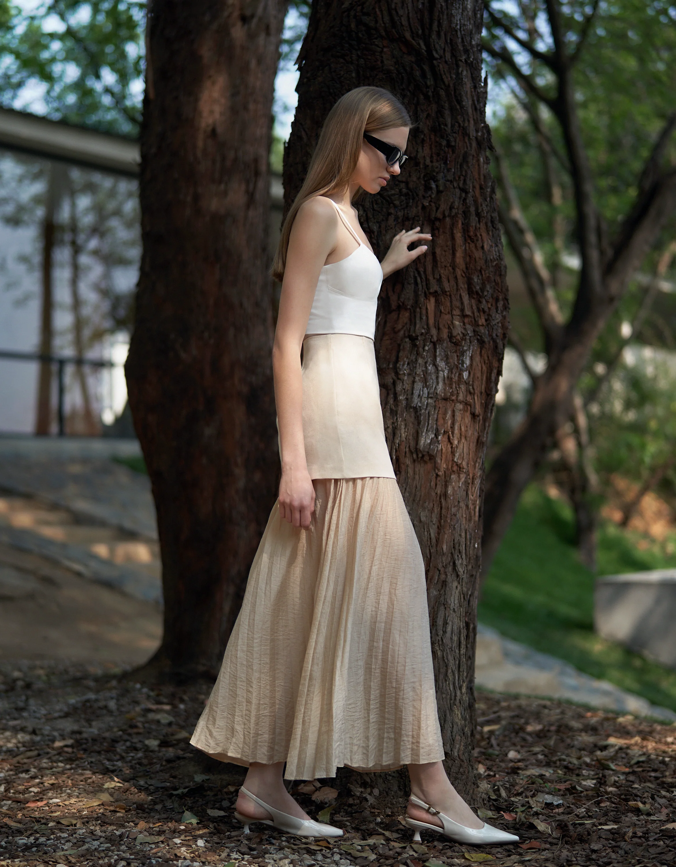 Pleated Maxi Skirt - Image 5