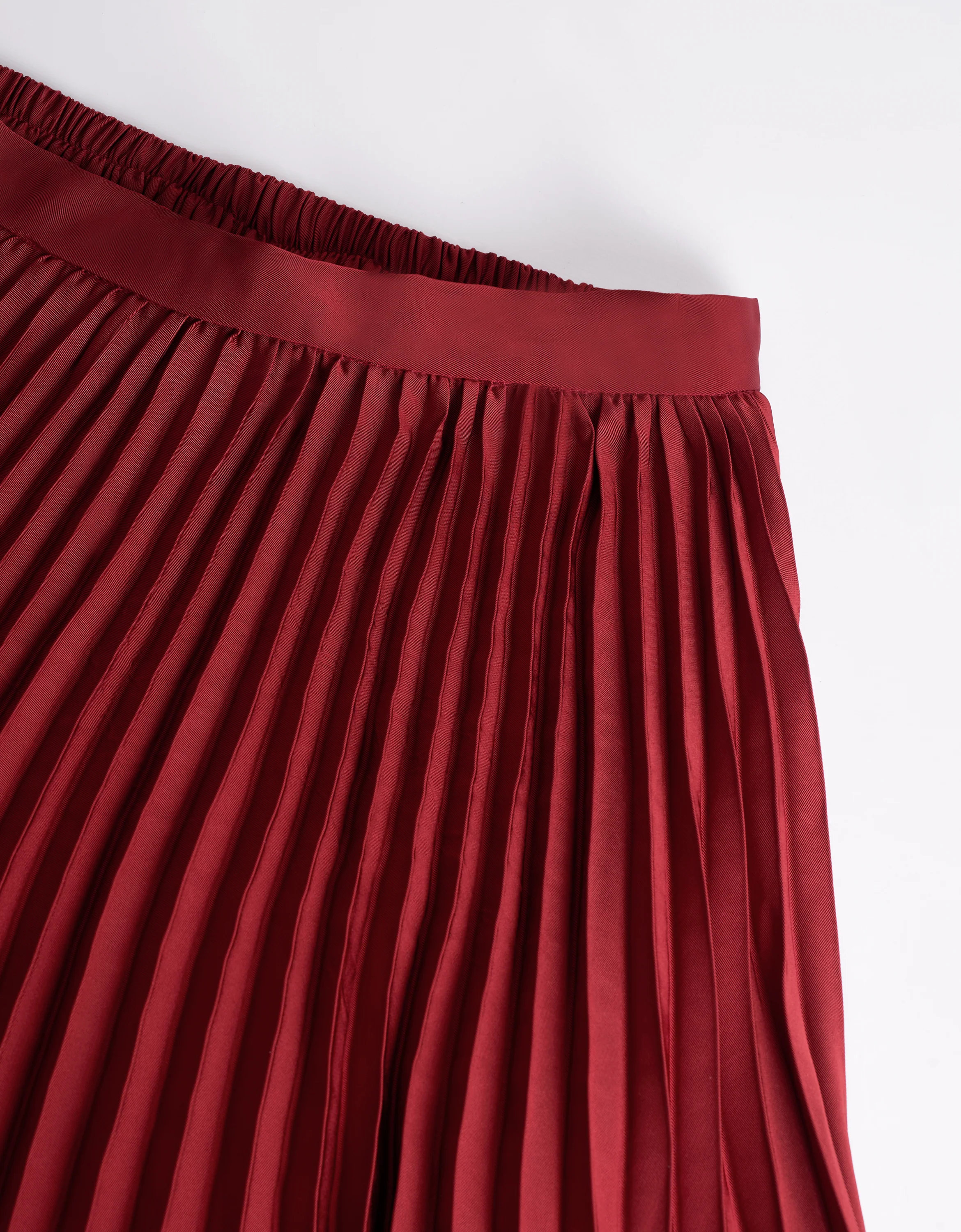 Pleated Midi Fishtail Skirt - Image 42