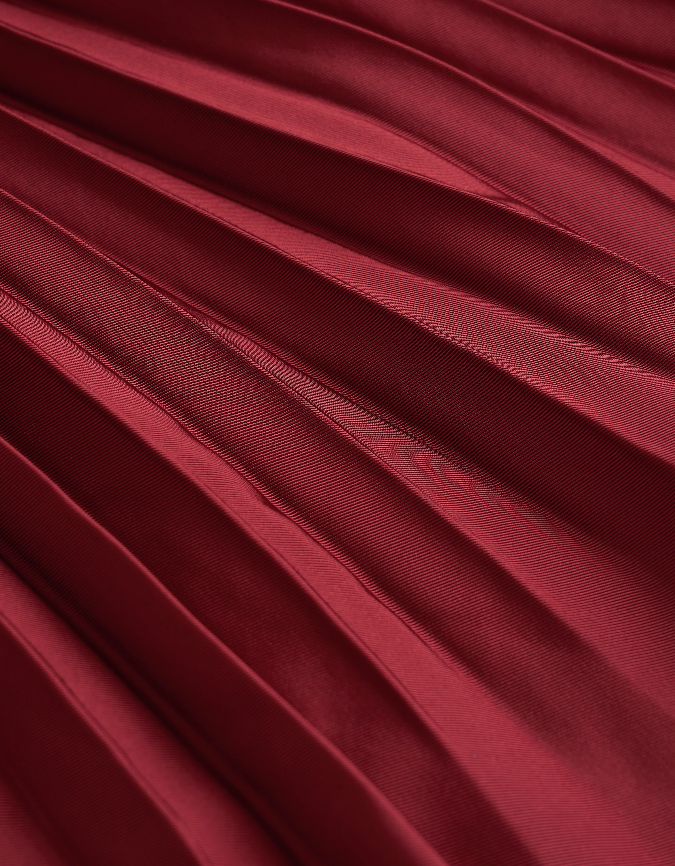 Pleated Midi Fishtail Skirt - Image 43
