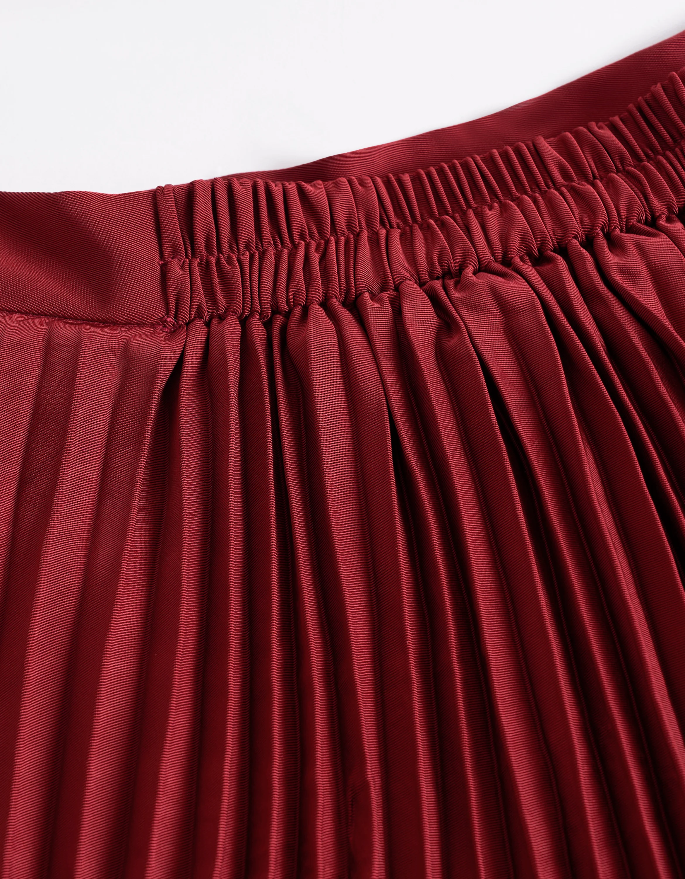 Pleated Midi Fishtail Skirt - Image 44