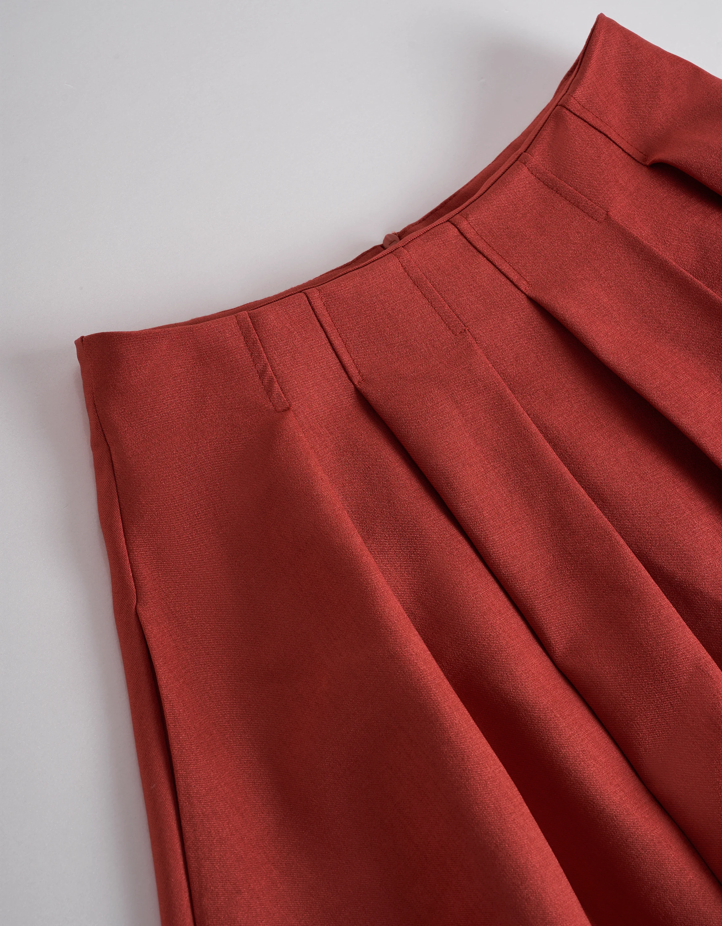 Pleated Waist A-line Skirt - Image 14