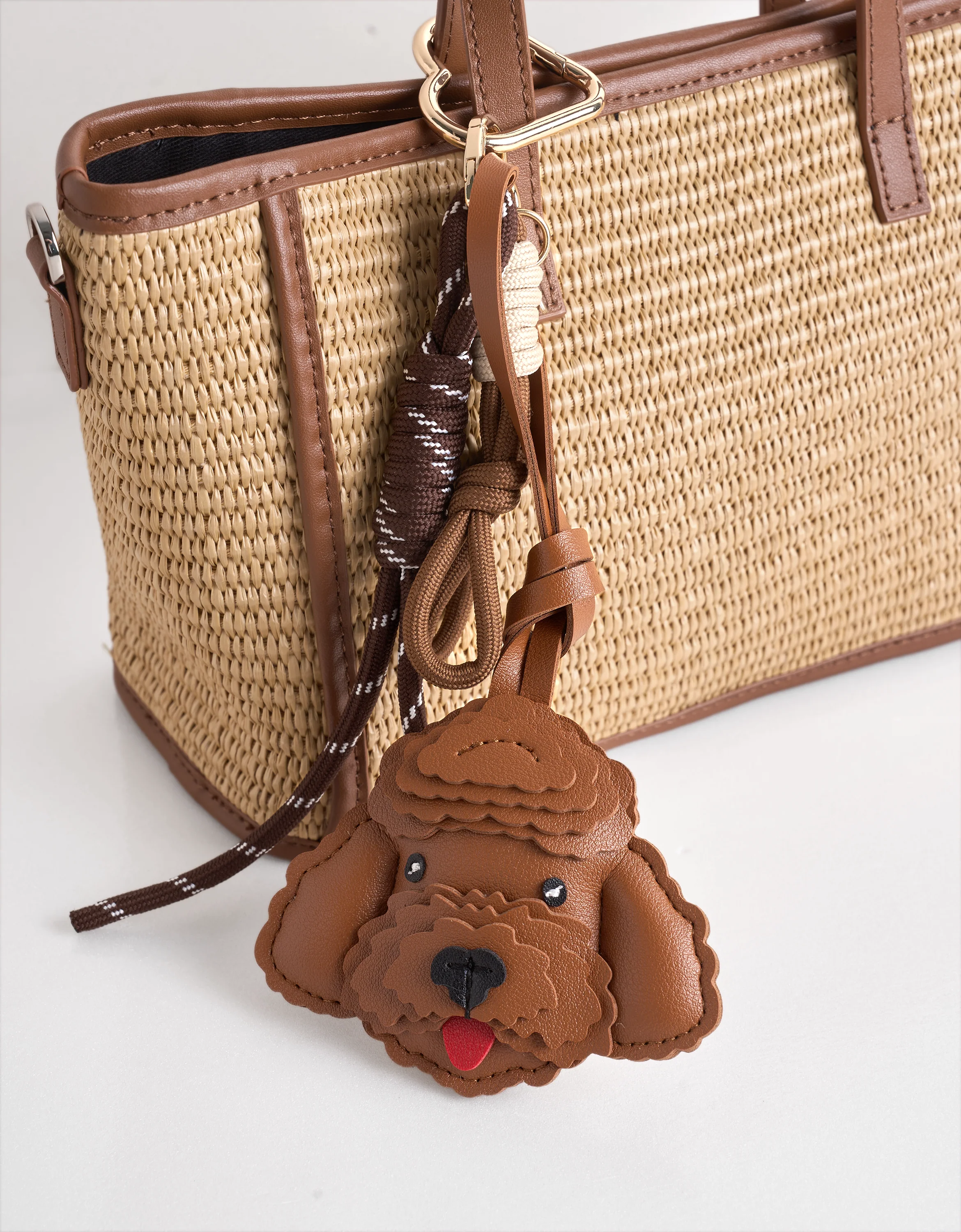 Poodle Face Bag Charm
