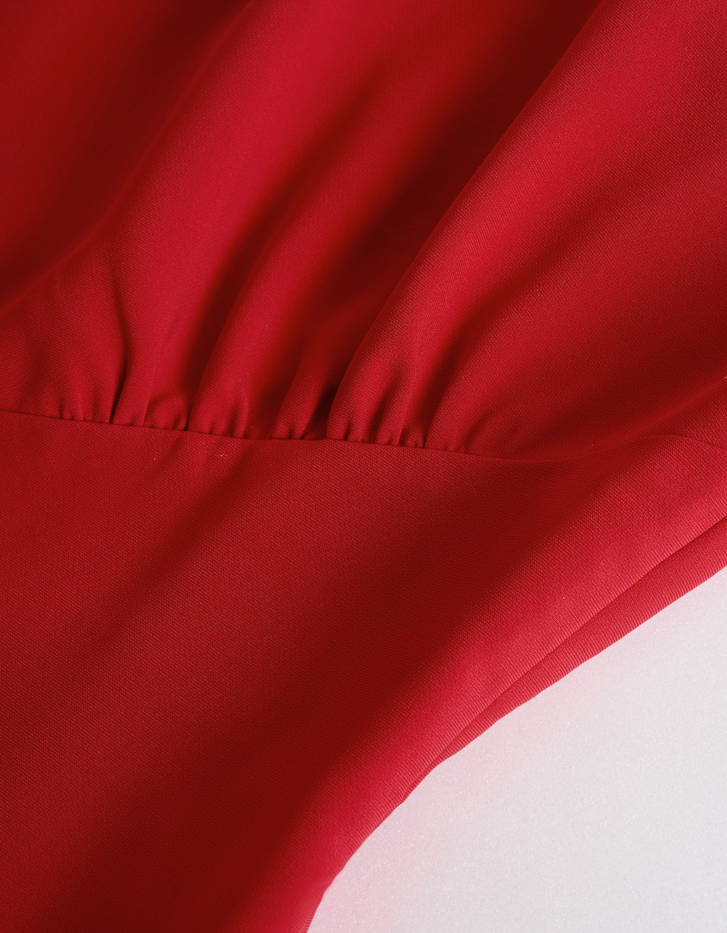 Round Neck Sleeveless Asymmetric Pleated Dress - Image 20
