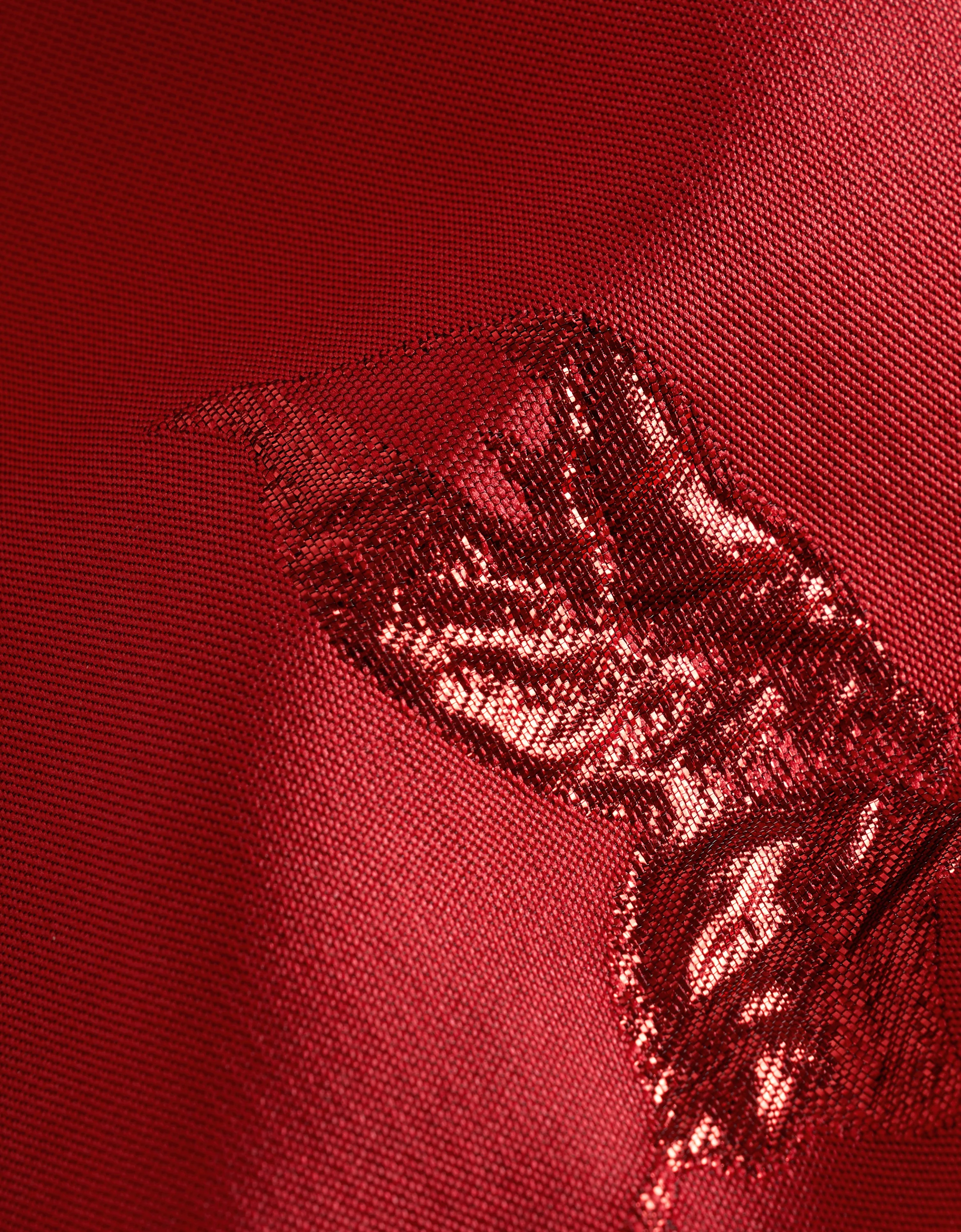 Round Neck Sleeveless Jacquard Dress - Image 14