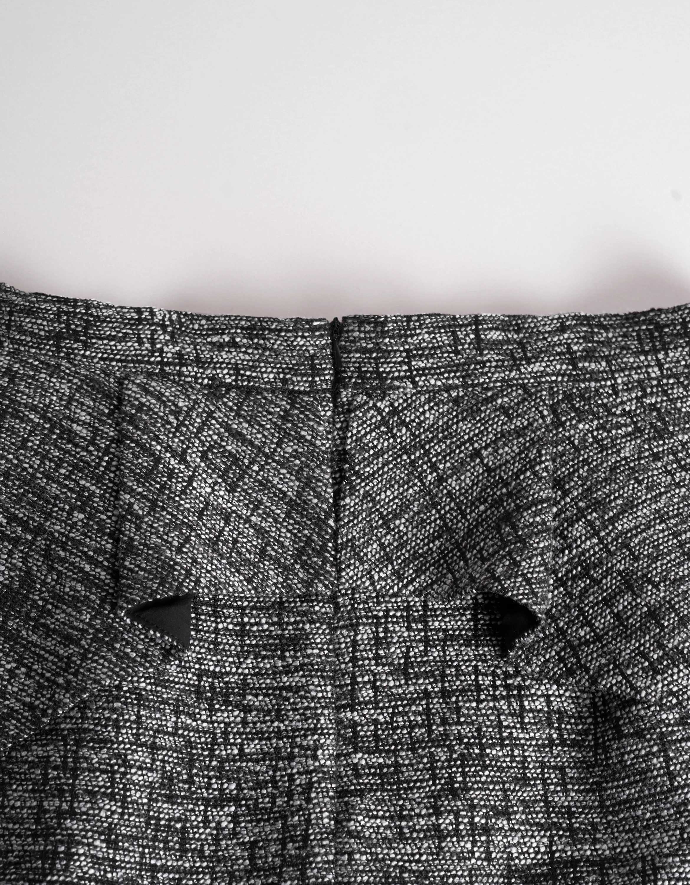 Ruffled Detail Textured A-line Skirt - Image 9