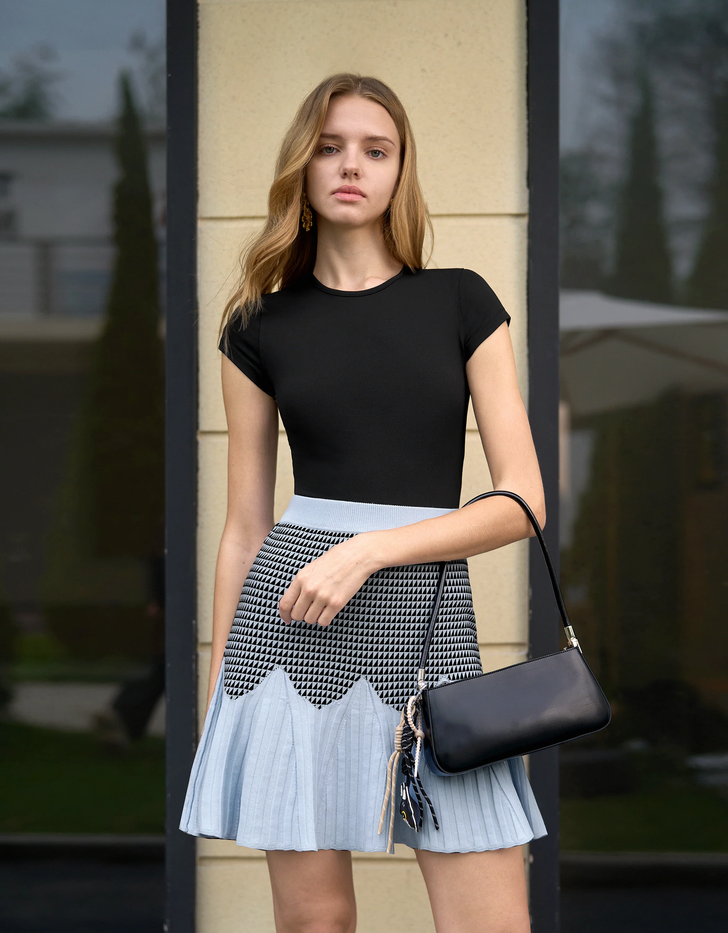 Short Sleeve Knit Top - Image 2