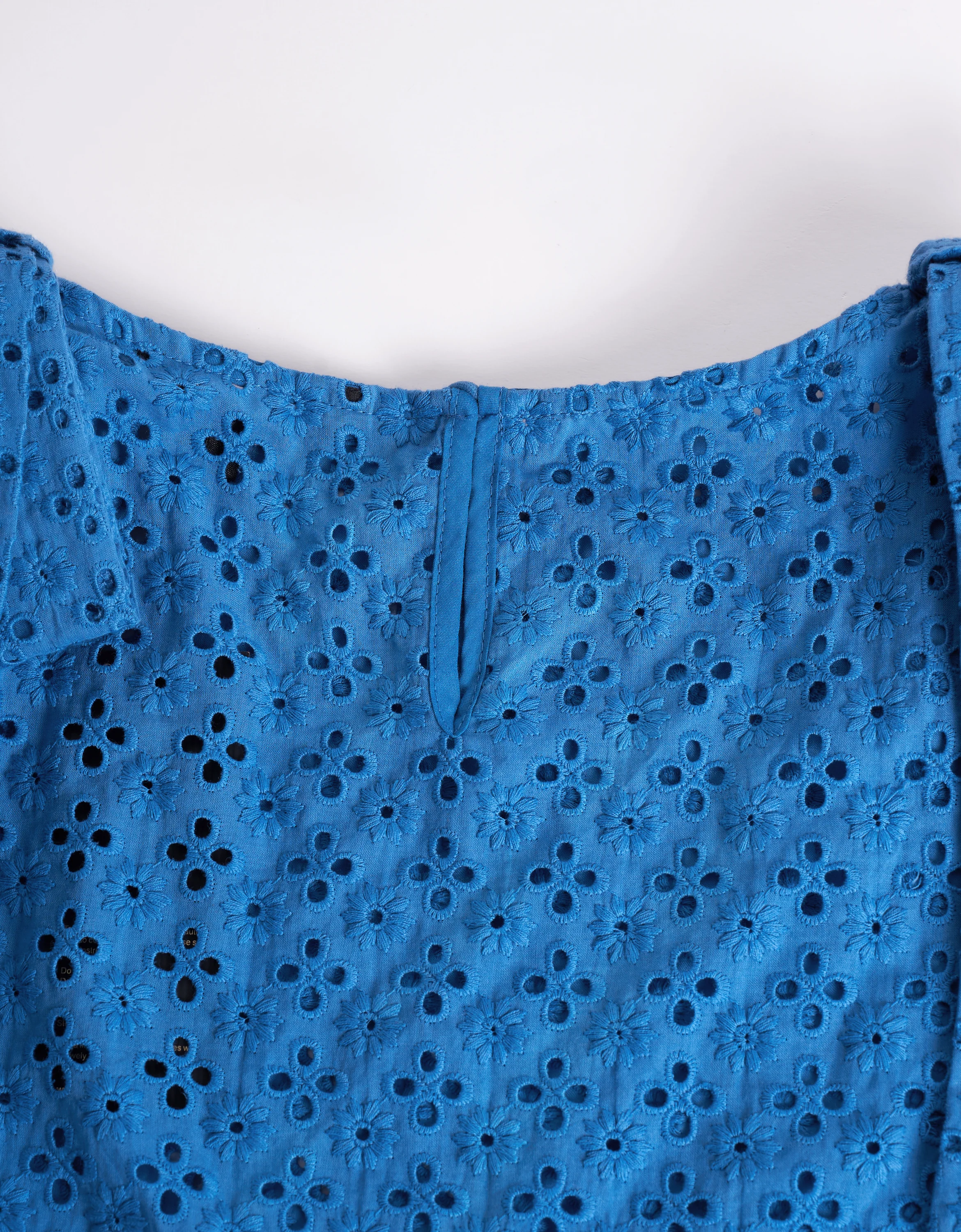 Shoulder Bows Cutwork Embroidery Top - Image 16