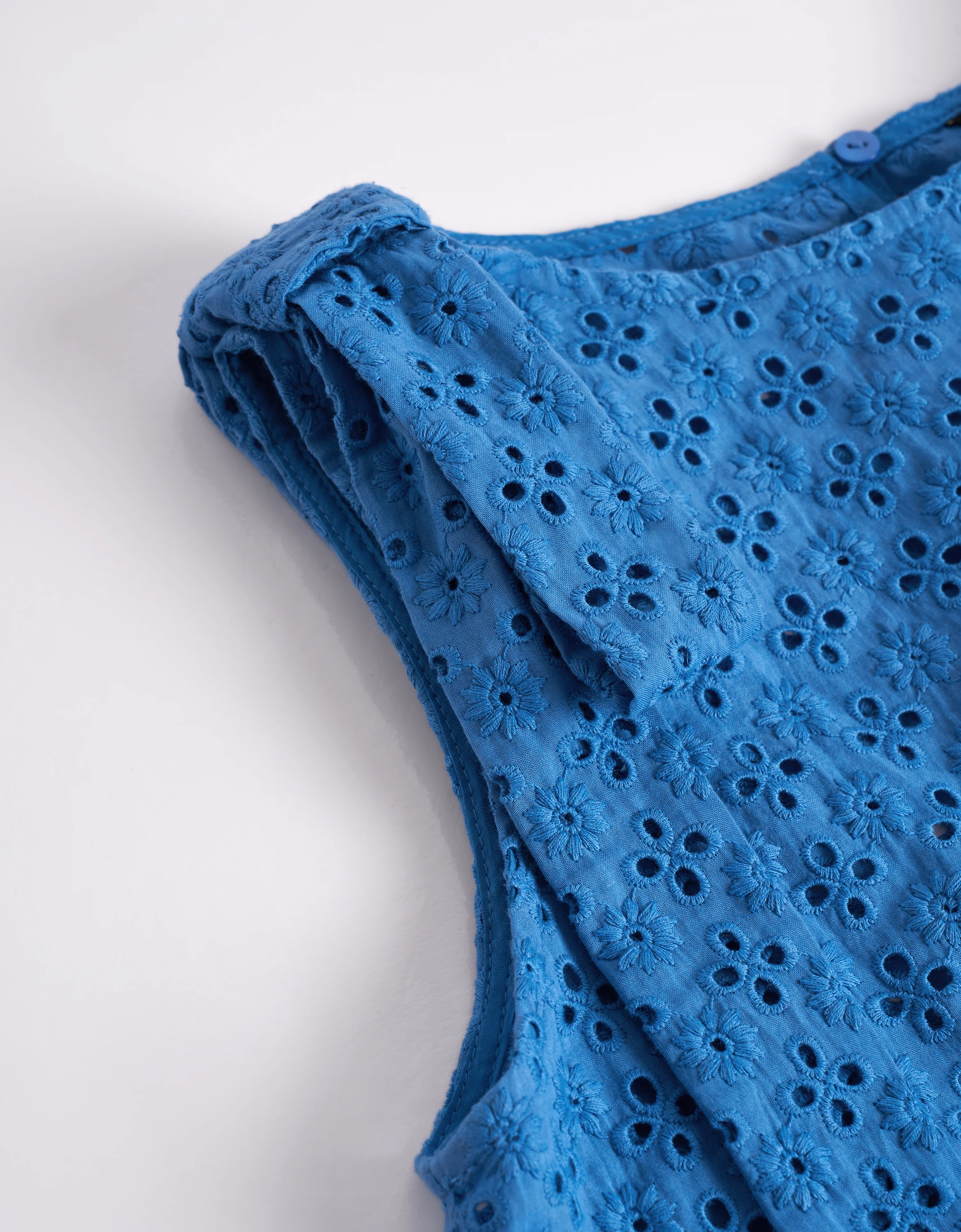 Shoulder Bows Cutwork Embroidery Top - Image 17