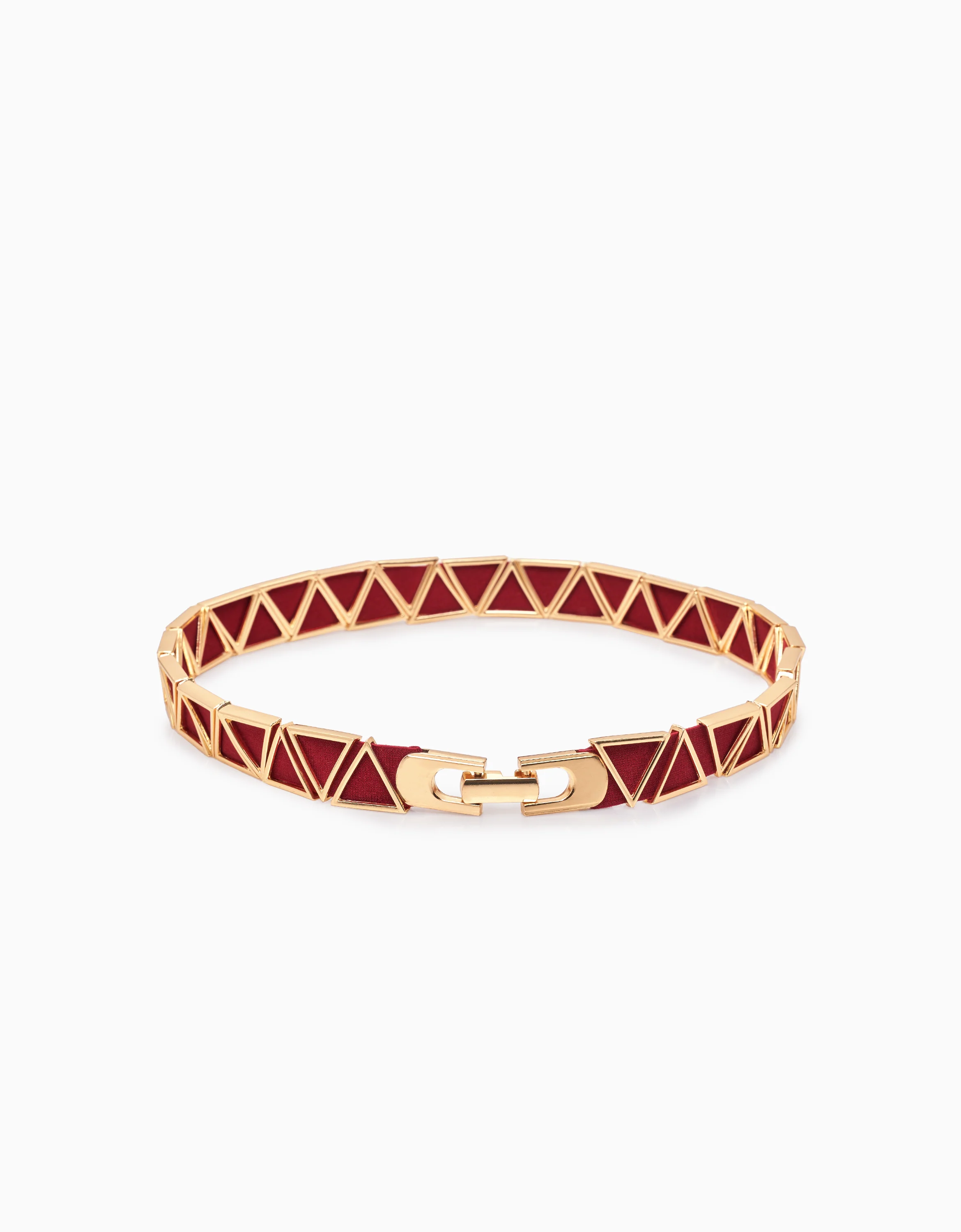 Triangular Metal Elastic Belt