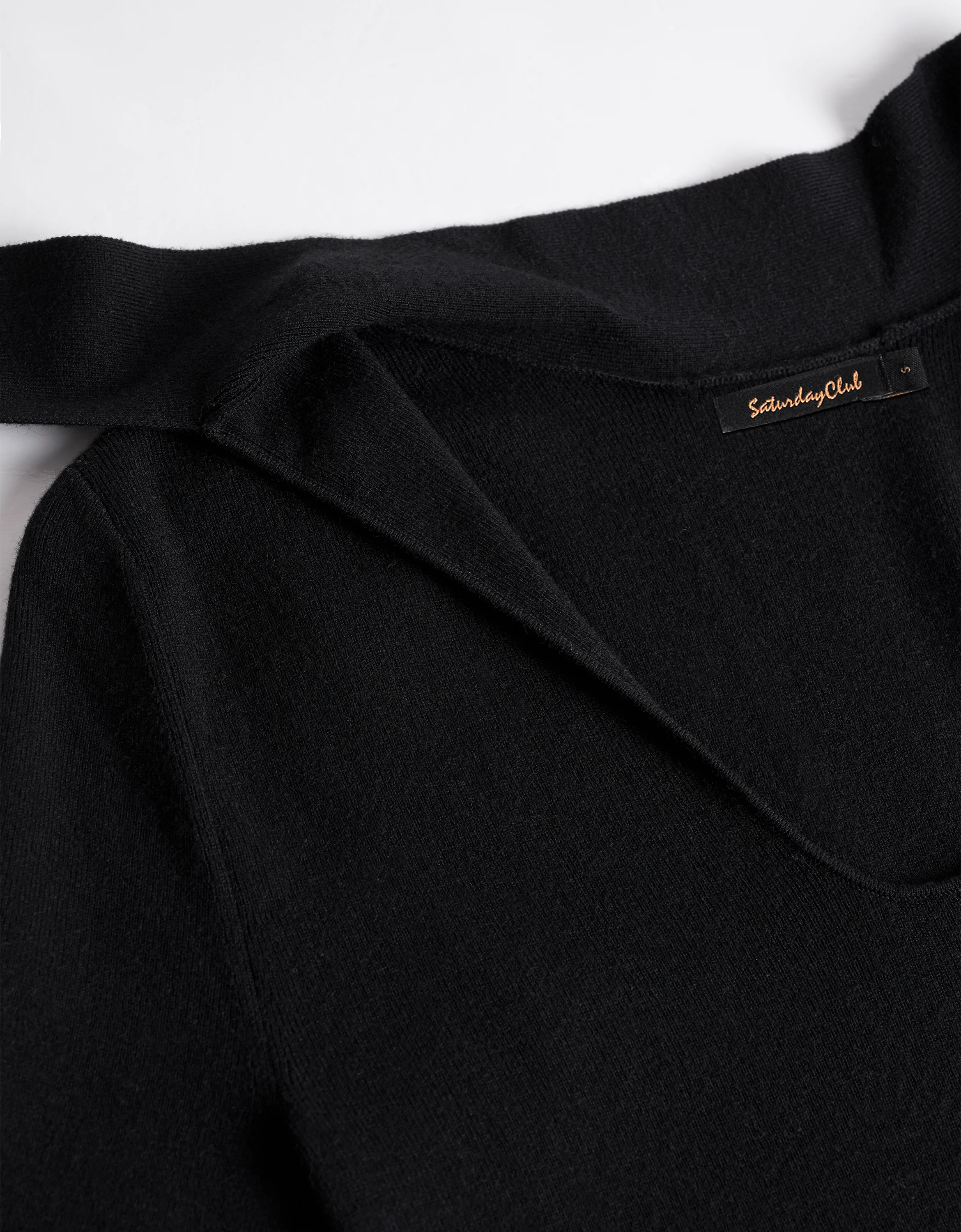 U-neck Long Sleeve Knit Top - Image 15