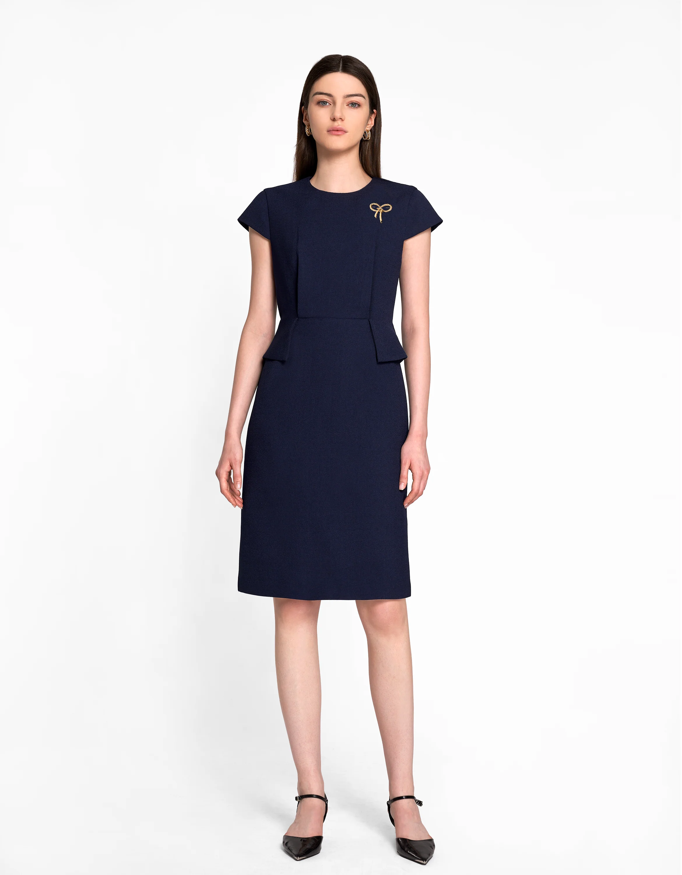 Waist Flap Midi Dress - Image 20